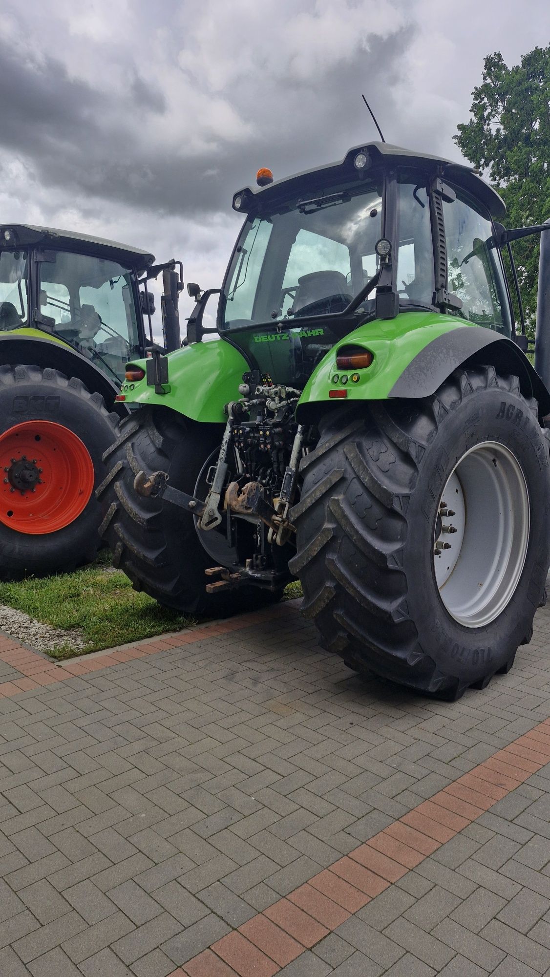 Deutz fahr m 650 orginał claas axion 810 case puma john deere 6930