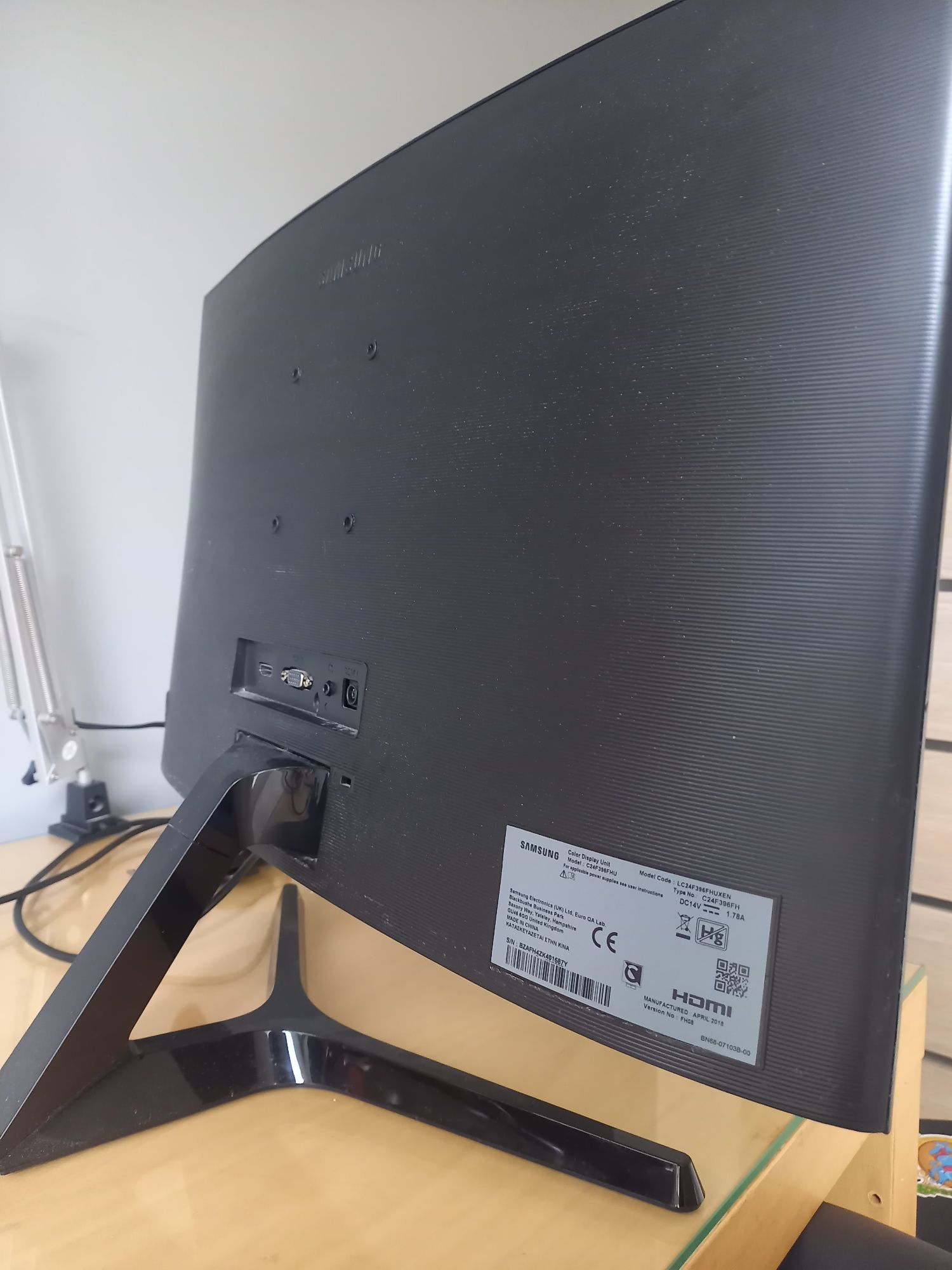 Monitor Samsung 24 cale lc24f396fhuxen