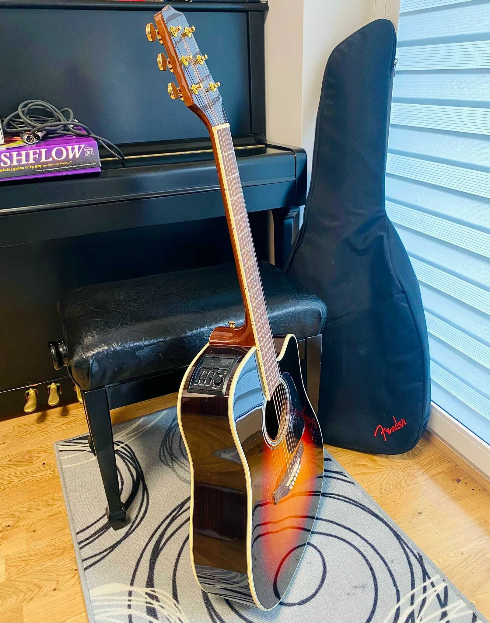 Sprzedam gitarę elektroakustyczną TAKAMINE + pokrowiec