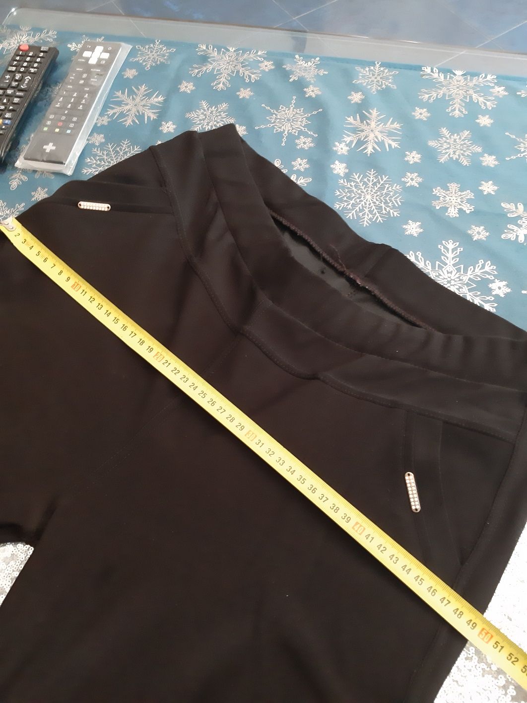 Spodnie czarne xxl Slim tkmaxx spodenki oversize wiosna rurki