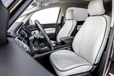 Fotele Ford S-MAX MK2 GALAXY MK4 Vignale Biała Skóra Elektryczne