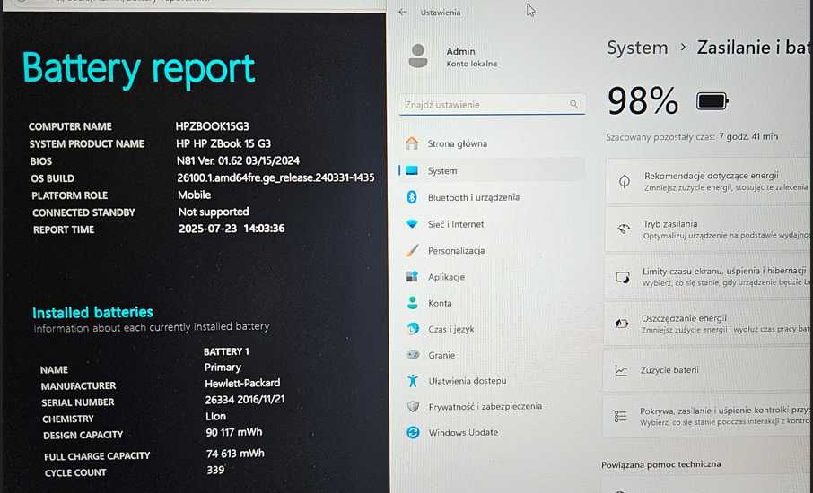 HP ZBook 15 G3 /I7-6820HQ 2.7GHz/16GB /2xSSD /15,6FHD /Win11 Pro