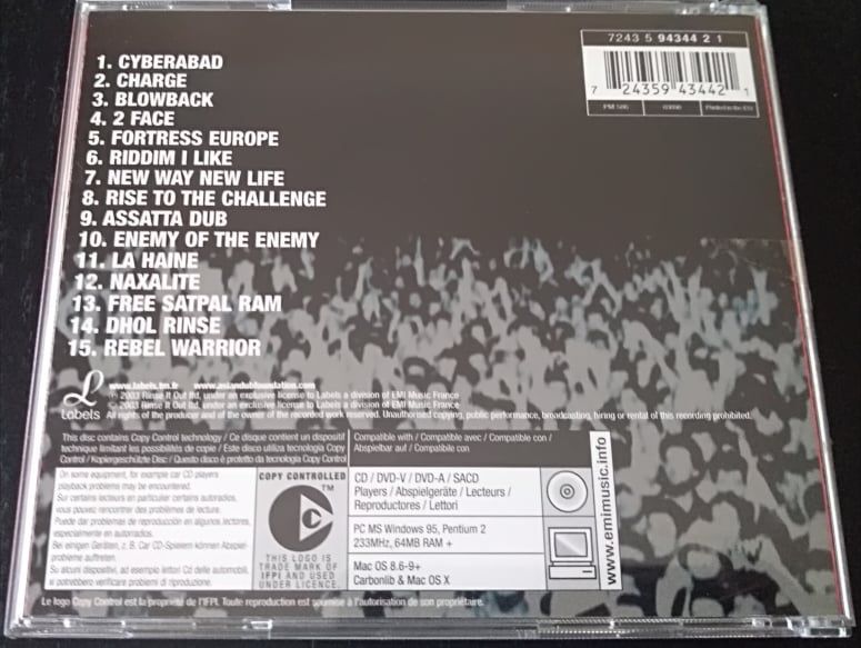 Asian Dub Foudation - Keep Bangin' On The Walls (aceito trocas)