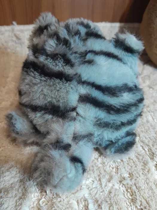Nowa dwustronna maskotka pluszak dla dzieci Kotek 10 cm