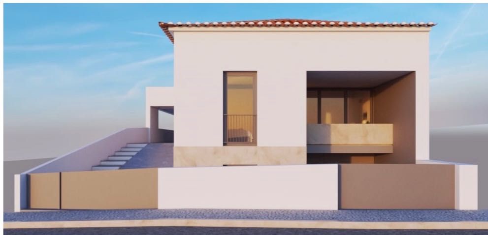 Terreno 647 m² para Moradia T3+1 — Projeto Aprovado
