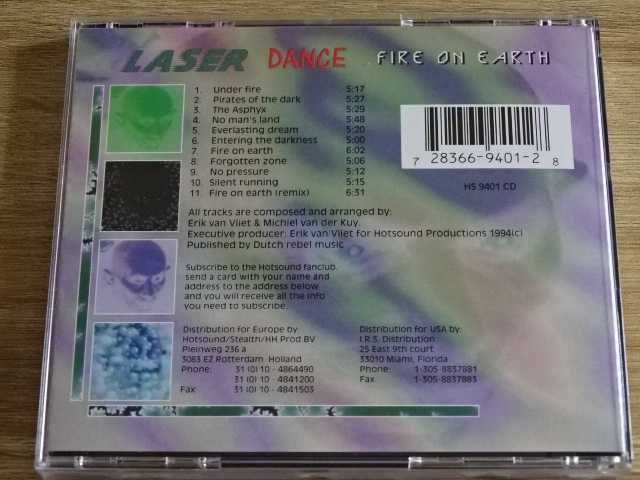 Laser Dance - Fire On Earth (CD) 1994