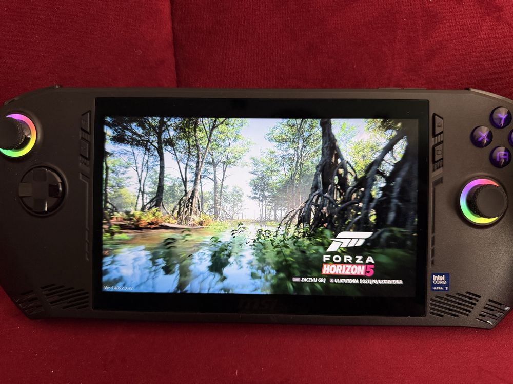 MSI Claw A1M-064 PL stan idealny handheld