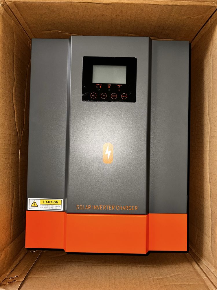 Гібридний інвертор POWMR Solar 3200W 24V (безперебійник, UPS, ДБЖ)