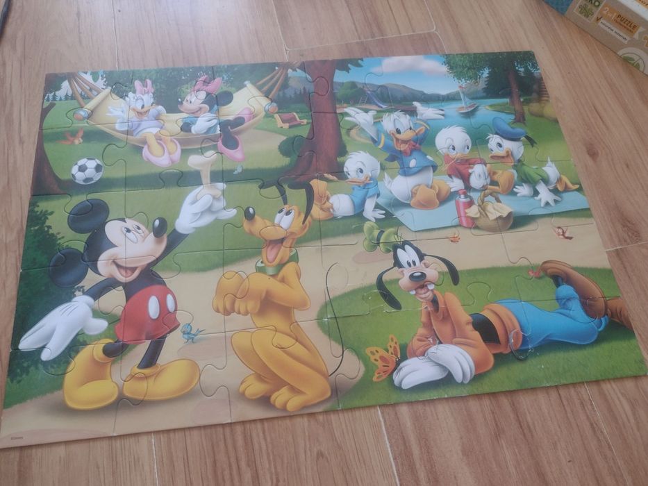 Puzzle do kolorowania 2 w 1