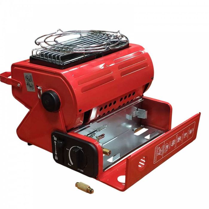 Портативний газовий обігрівач 2в1
