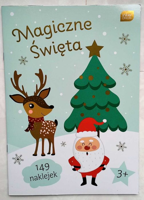 Ksìążka dla dzieci od 3 roku. Magiczne Święta.