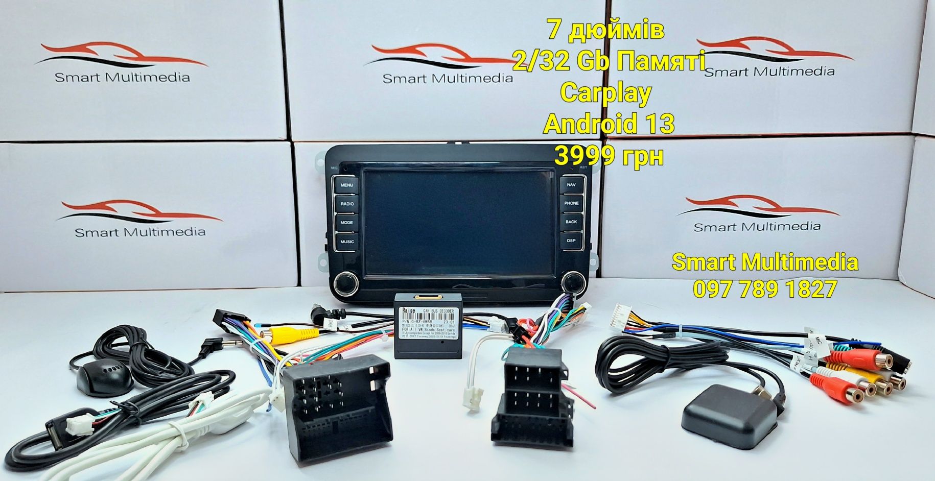 ‼️‼️Топові Штатні магнитоли Volkswagen Skoda Android 14 2/32GB carpley