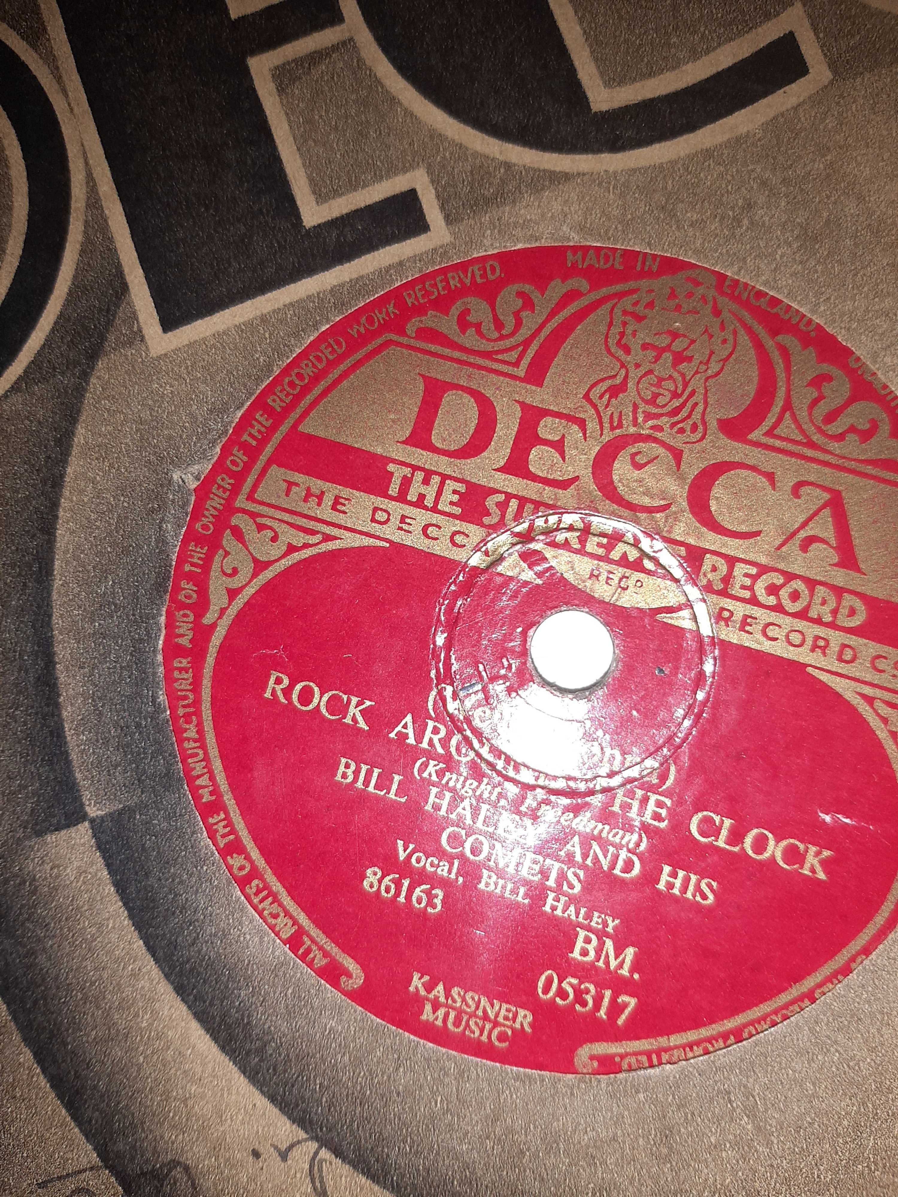 Discos e Caixa de Agulhas de Grafonola/ Gramophone raros