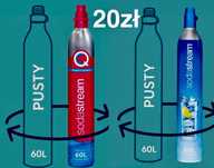 SodaStream wymiana napełnienie butli Co2 Milanówek ul.Konopnickiej 27a