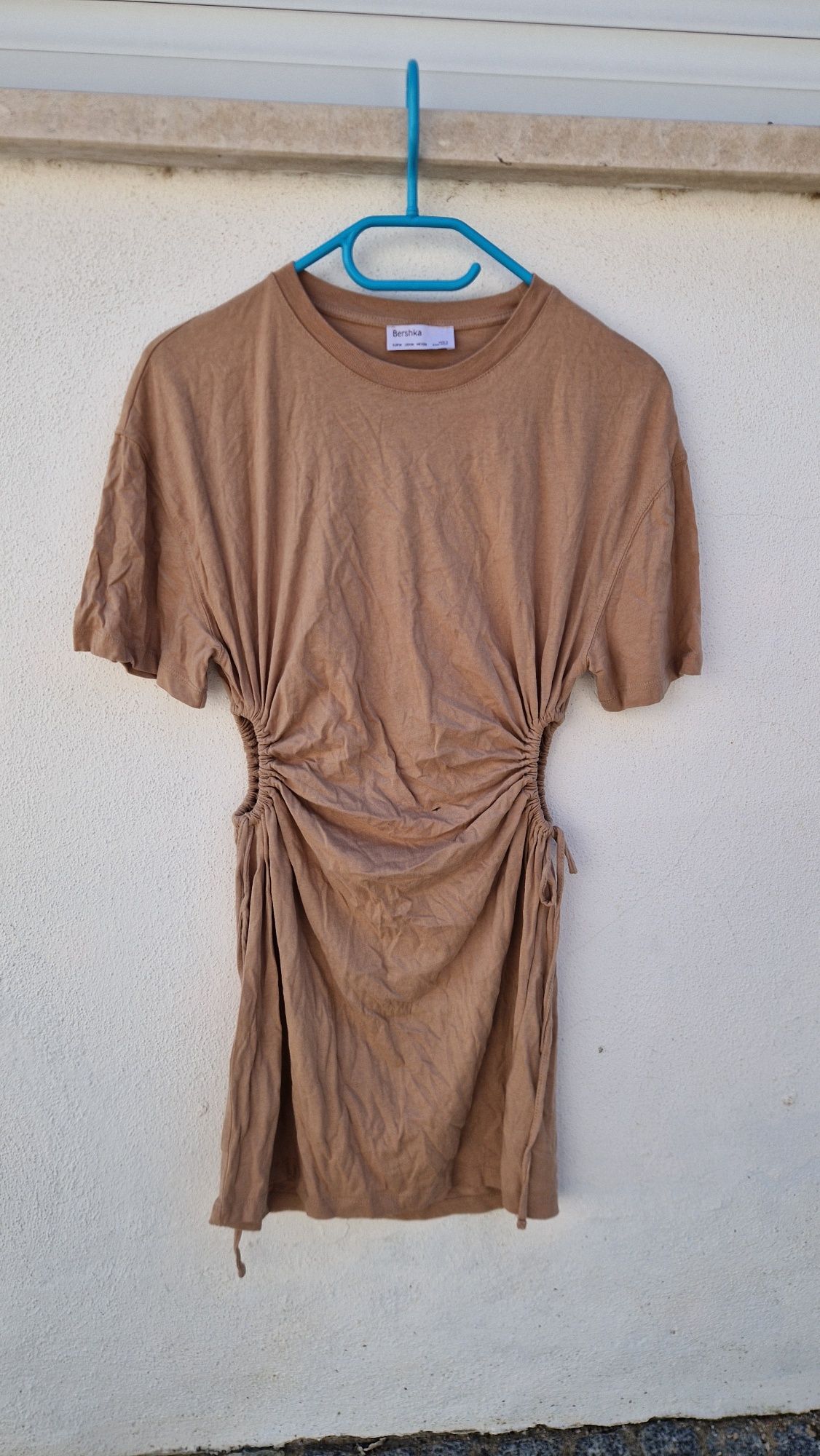 Vestido castanho Bershka