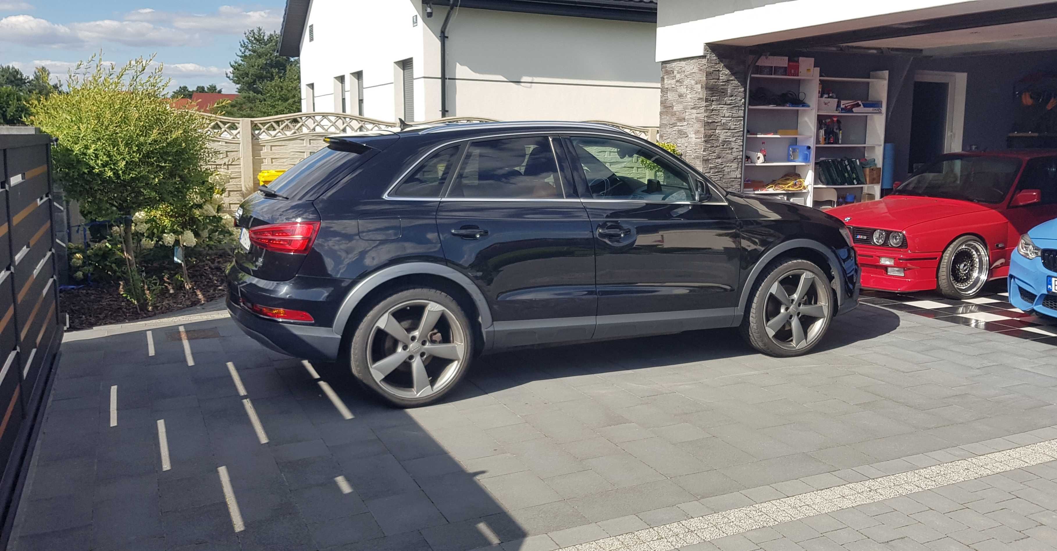Audi Q3 Quatro Audi EXCLUSIVE 184 km  zamiana TYLKO  Linde H50 H70