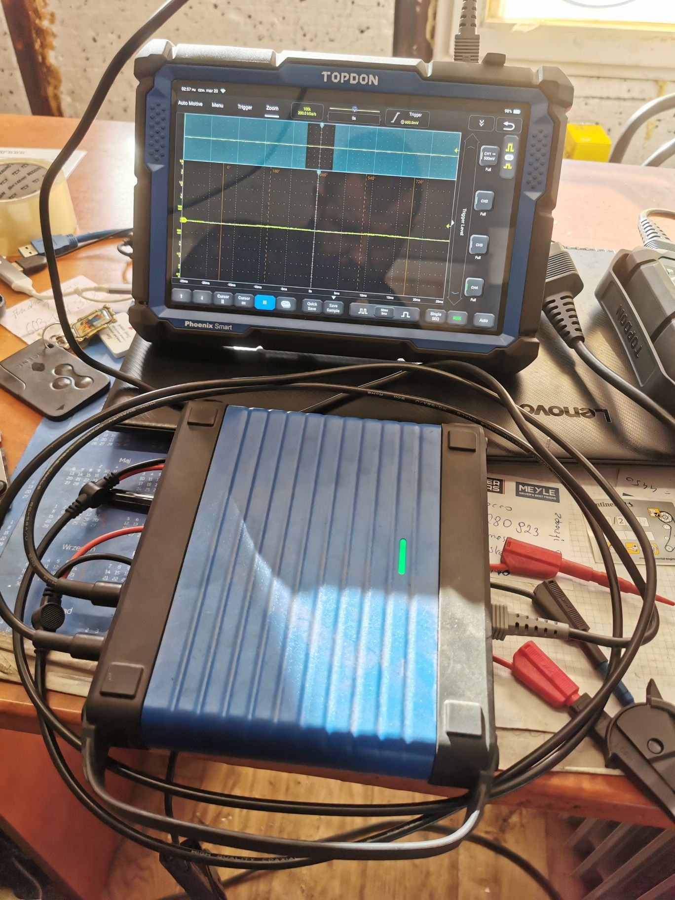 Topdon Phoenix scope launch scopebox oscyloskop