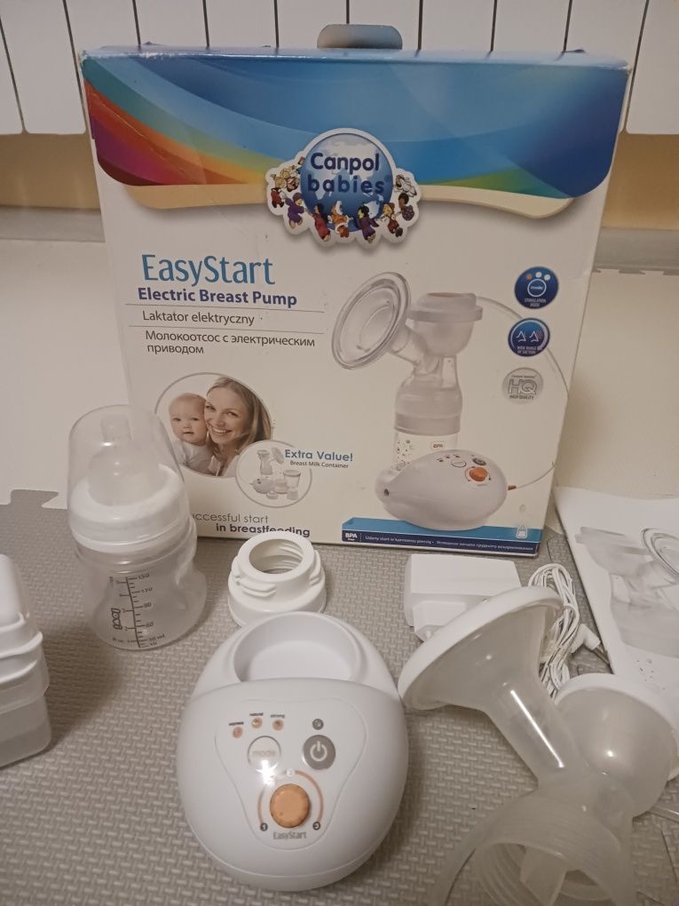 Laktator elektryczny canpol babies EasyStart I gratis