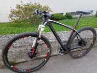 Bicicleta de BTT top de gama.