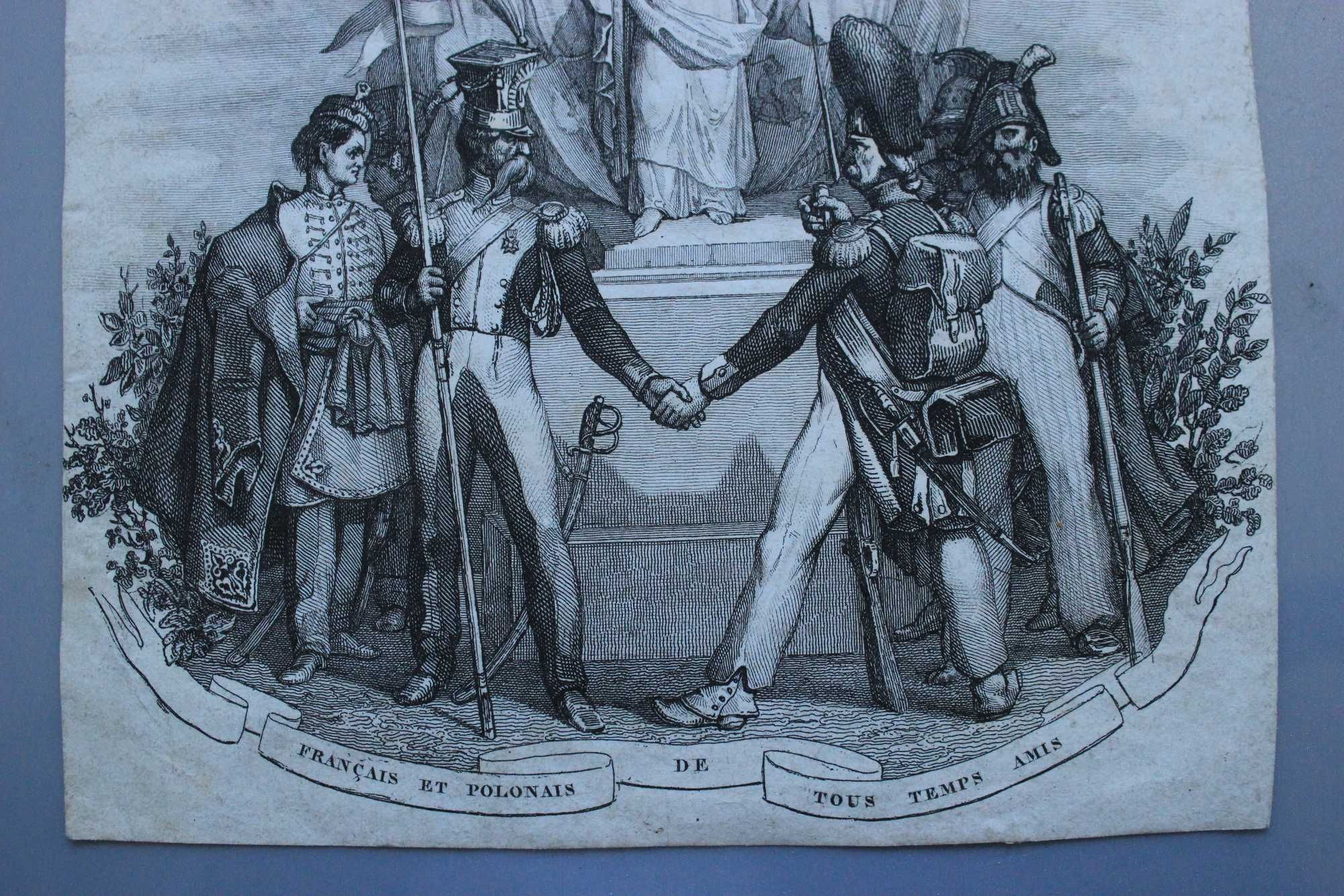 Antoni Oleszczński sojusz polsko-francuski, okres napoleoński.