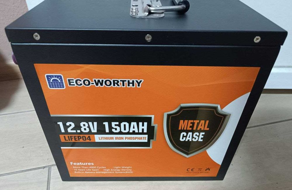 Акумулятор 12 вольт + Акб акумулятор lifepo4 150ah 12.8v