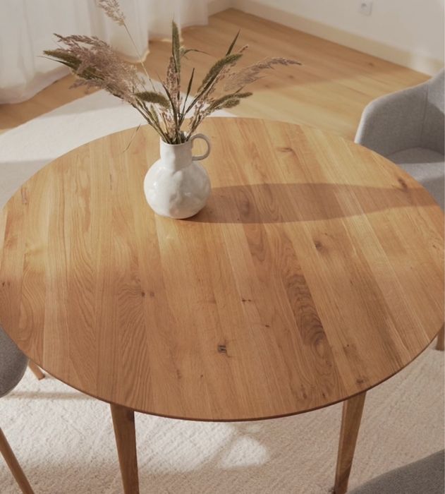 Stół do jadalni z drewna dębowego Archie