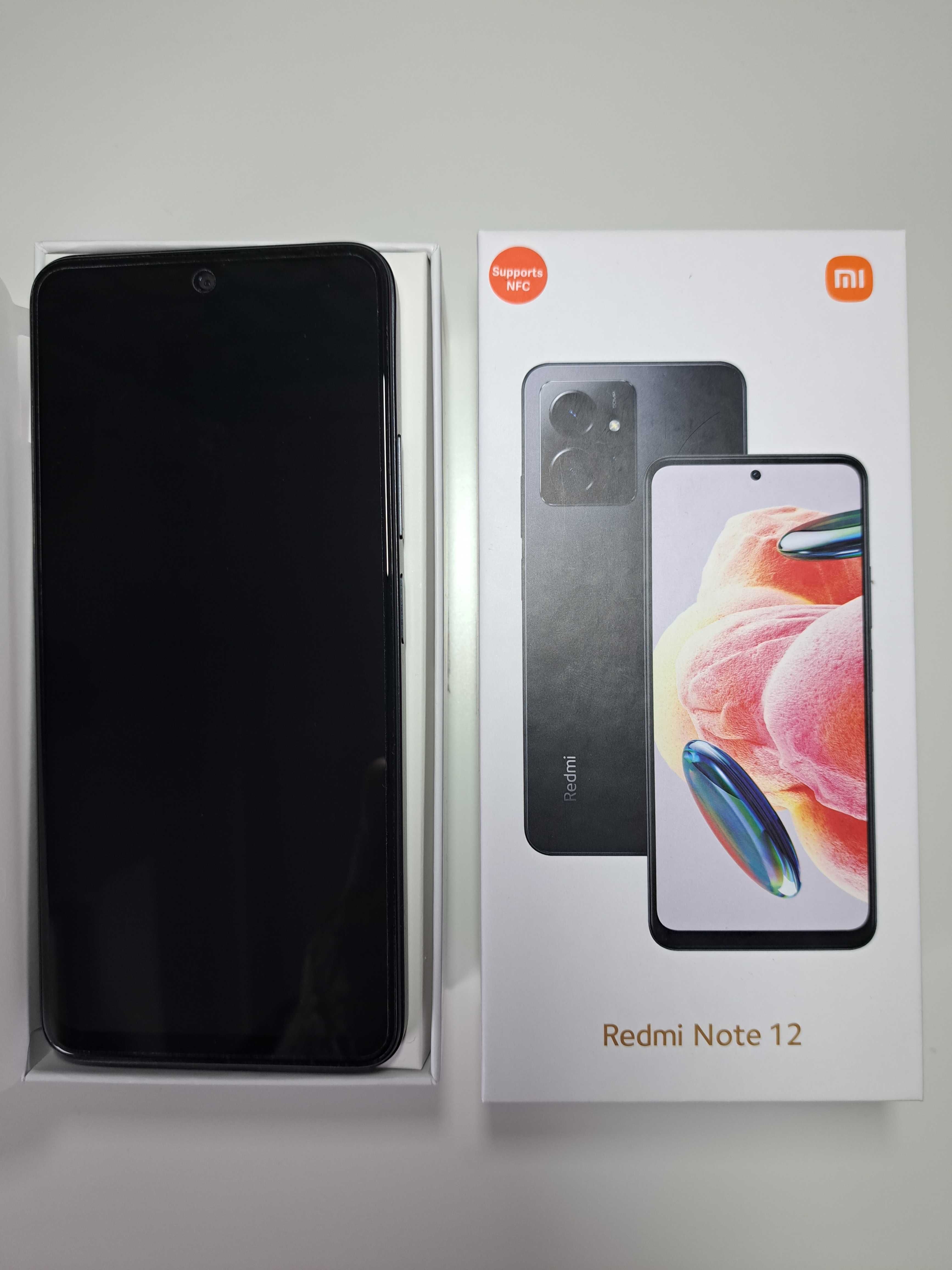 Smartfon Xiaomi REDMI NOTE 12 8 GB/256 GB ONYX GRAY / NOWY !