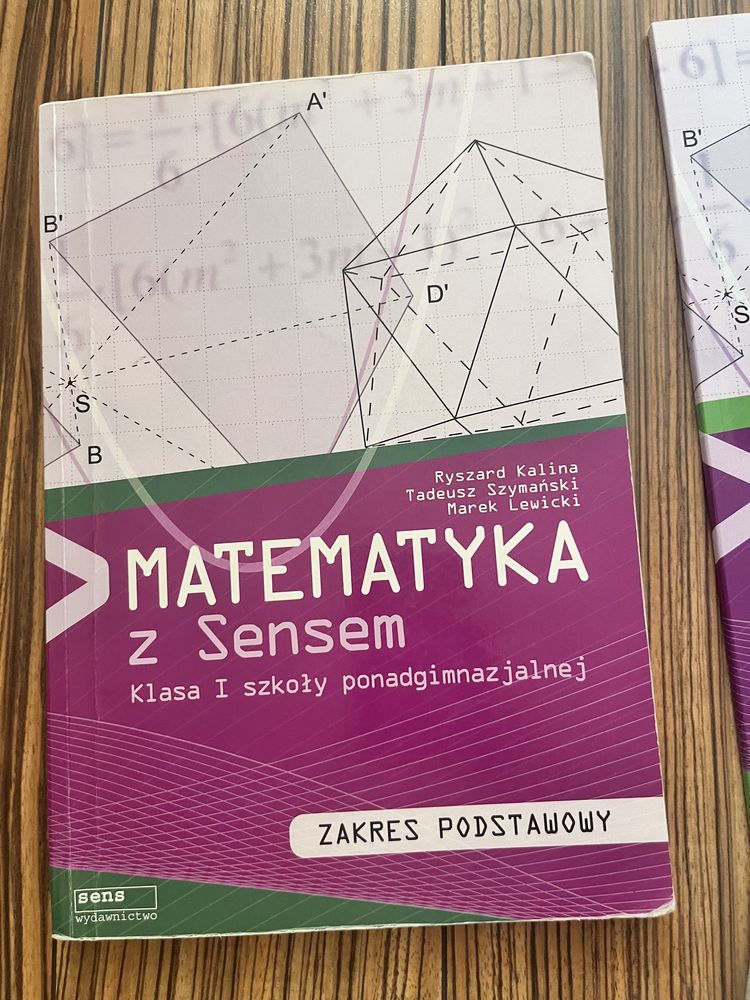 matematyka z sensem klasa 1 zbiór zadań podręcznik+ suplement