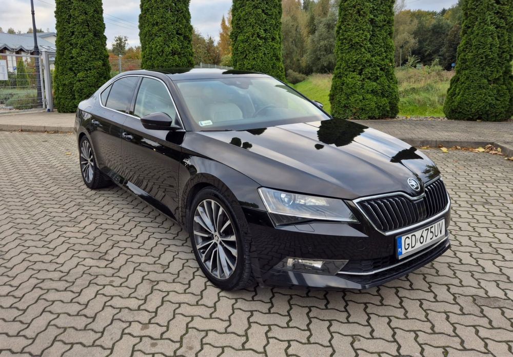 Skoda Superb 4x4 L&K 2.0b 280 koni 2016 rok bezwypadkowy