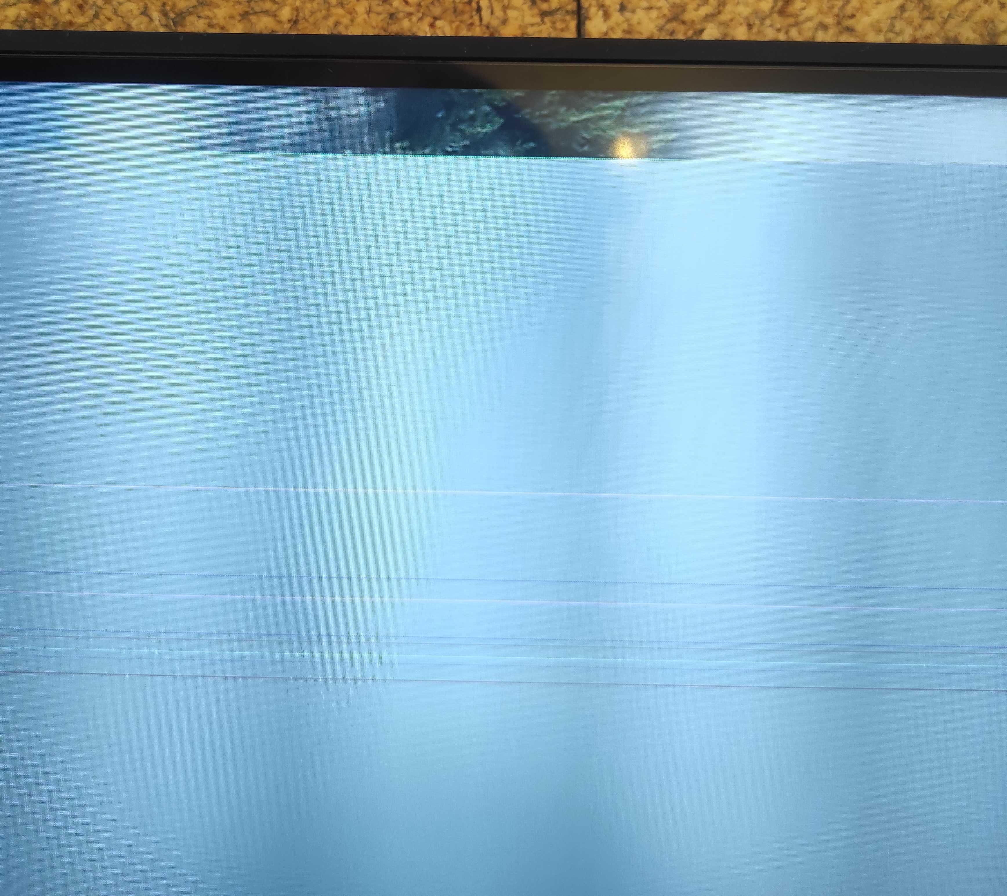 Tv LG 43NANO7560C para peças. Ecrã partido