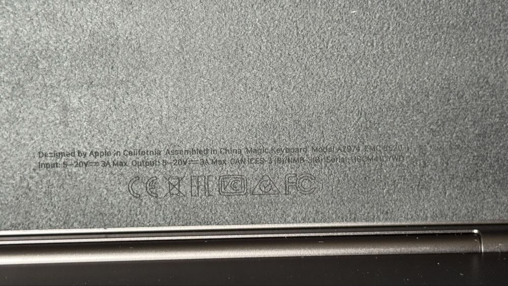 Apple Magic Keyboard do iPad Pro 13", 12,9’’  A 2974