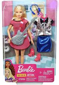 Barbie, lalka z ubrankami Gwiazda Rocka