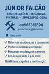 Remodelacões,mudanças, pinturas e limpezas