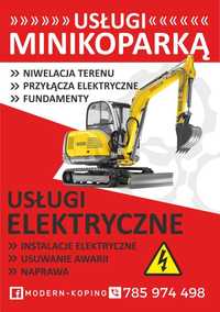 Usługi Minikoparka i Elektryczne