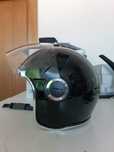 Czarny Kask Vespa VJ