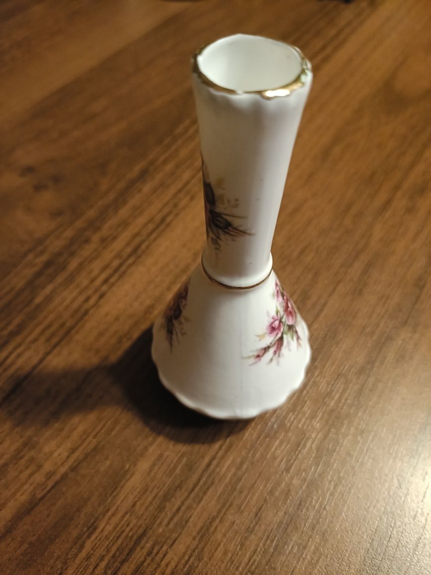 Vintage wazonik porcelana bone China