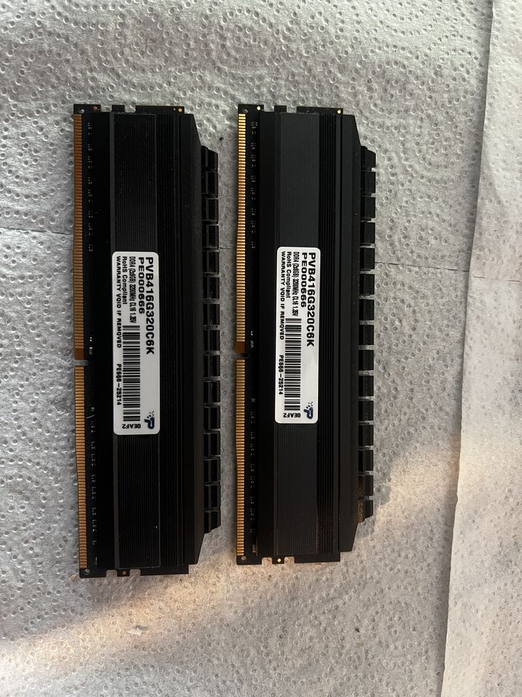 Pamięć ram DDR4 2x8gb 3200MHz