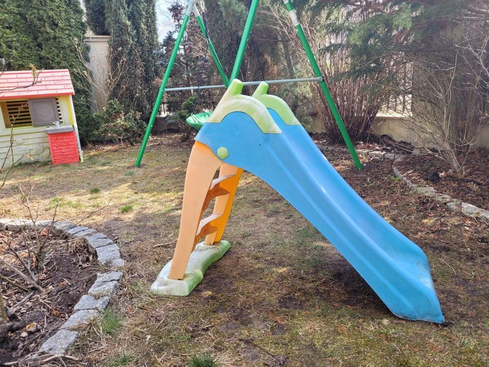 Zjeżdżalnia + gratis bujak  Smoby