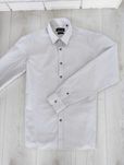 Koszula młodzieżowa Reserved Slim Fit. Kolor siwy, rozmiar 40