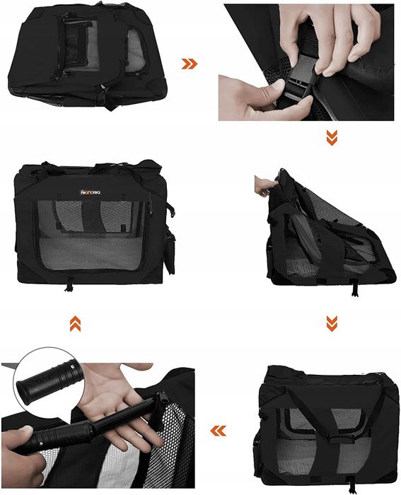 Torba transporter dla psa kota 50x30x30 zwierząt klatka kojec