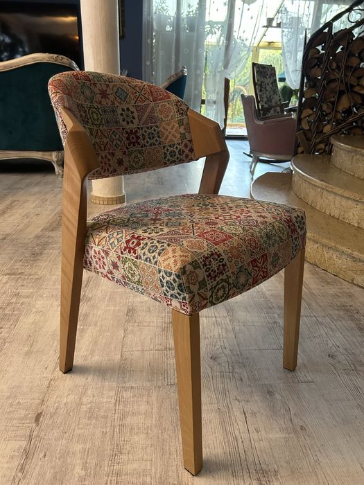 Krzesło drewniane lite Nowoczesne