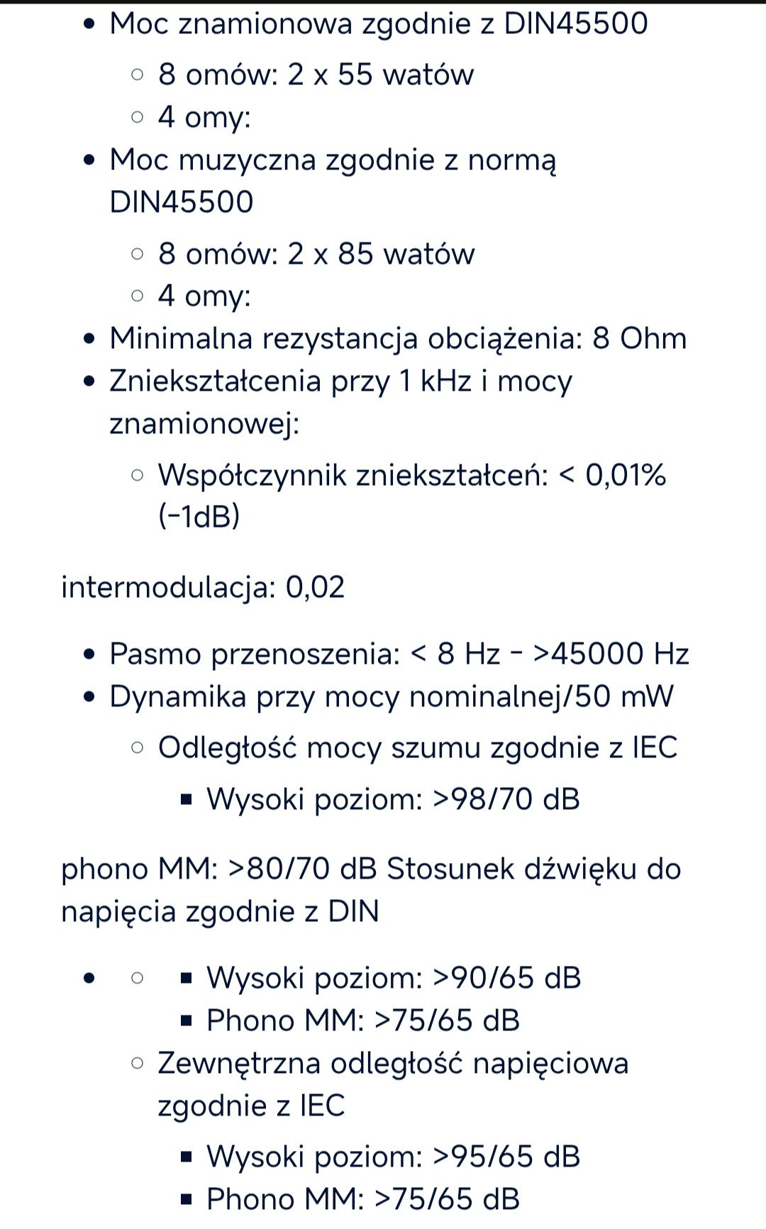 Wzmacniacz+ CD Grundig V 303 CD 301