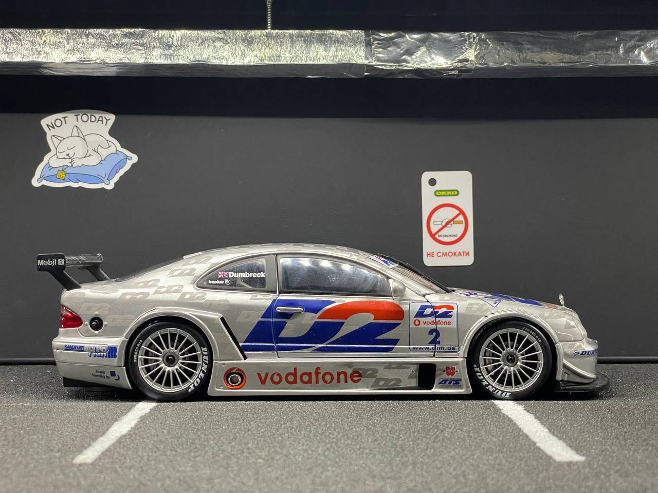 Моделі Машинки Maisto 1:18 Mercedes CLK-DTM