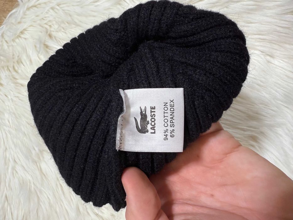 Шапка Lacoste | Зимова Шапка Лакоста | Зимняя Шапка Лакост