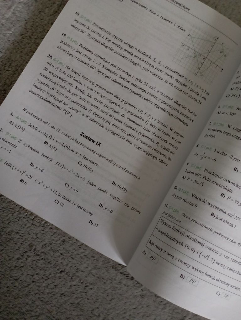 Matura z matematyki. Zbiór zadań