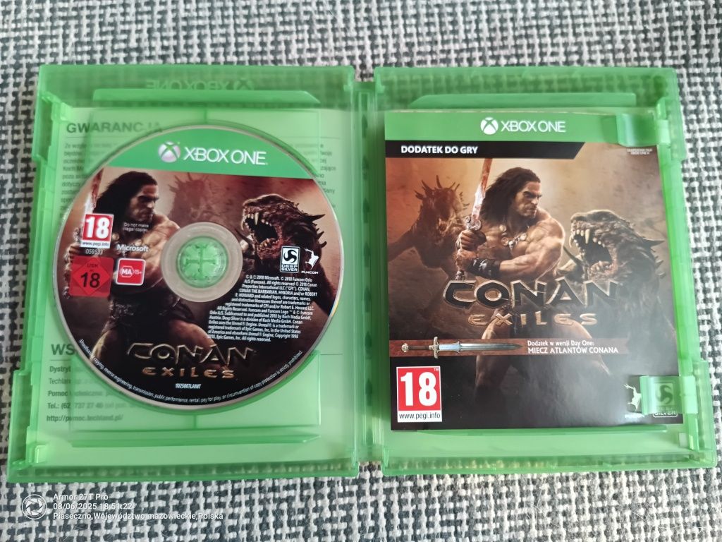 Gra Xbox One "Conan Exiles" oryginał, bez folii