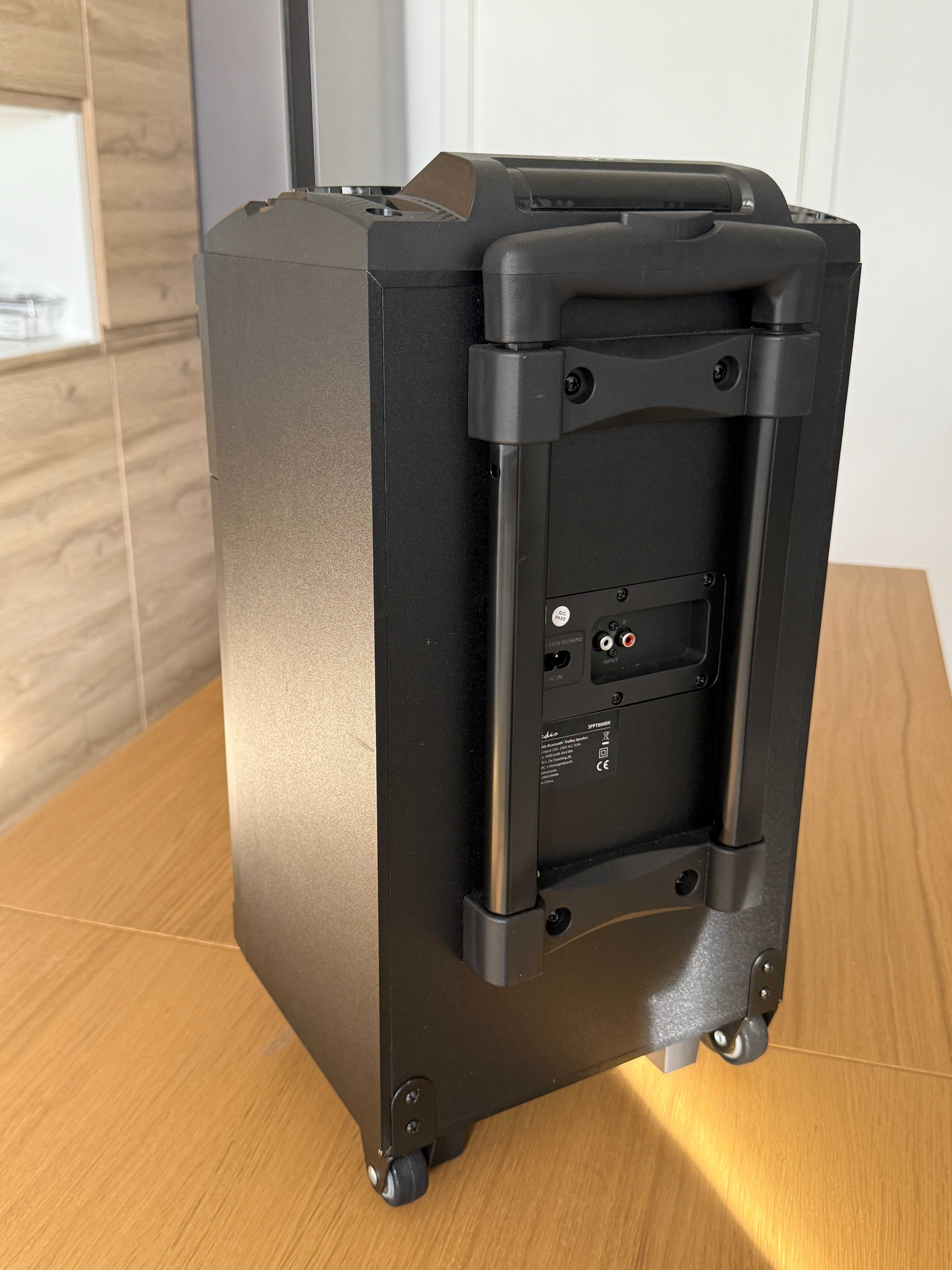 Coluna Portátil Bluetooth para Festas Nedis - 120W com Luzes LED