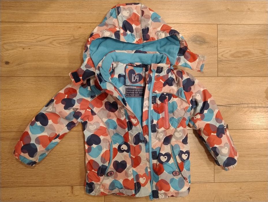 Kurtka zimowa narciarska dziewczęca cool club/Smyk 104