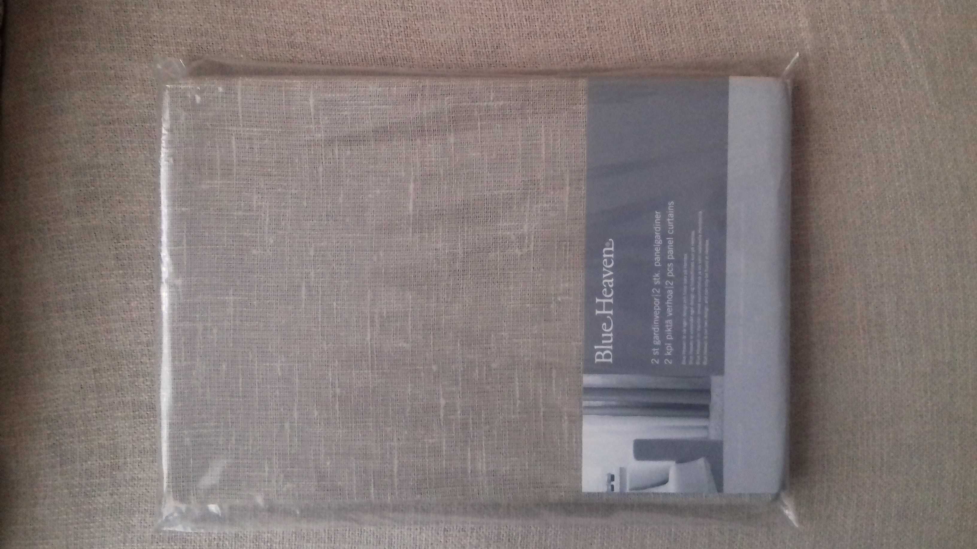 Zasłony LEN 100% 2pack