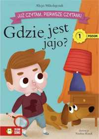 Już czytam. poziom 1 gdzie jest jajo? - Alicja Mikołajczak, Paulina K